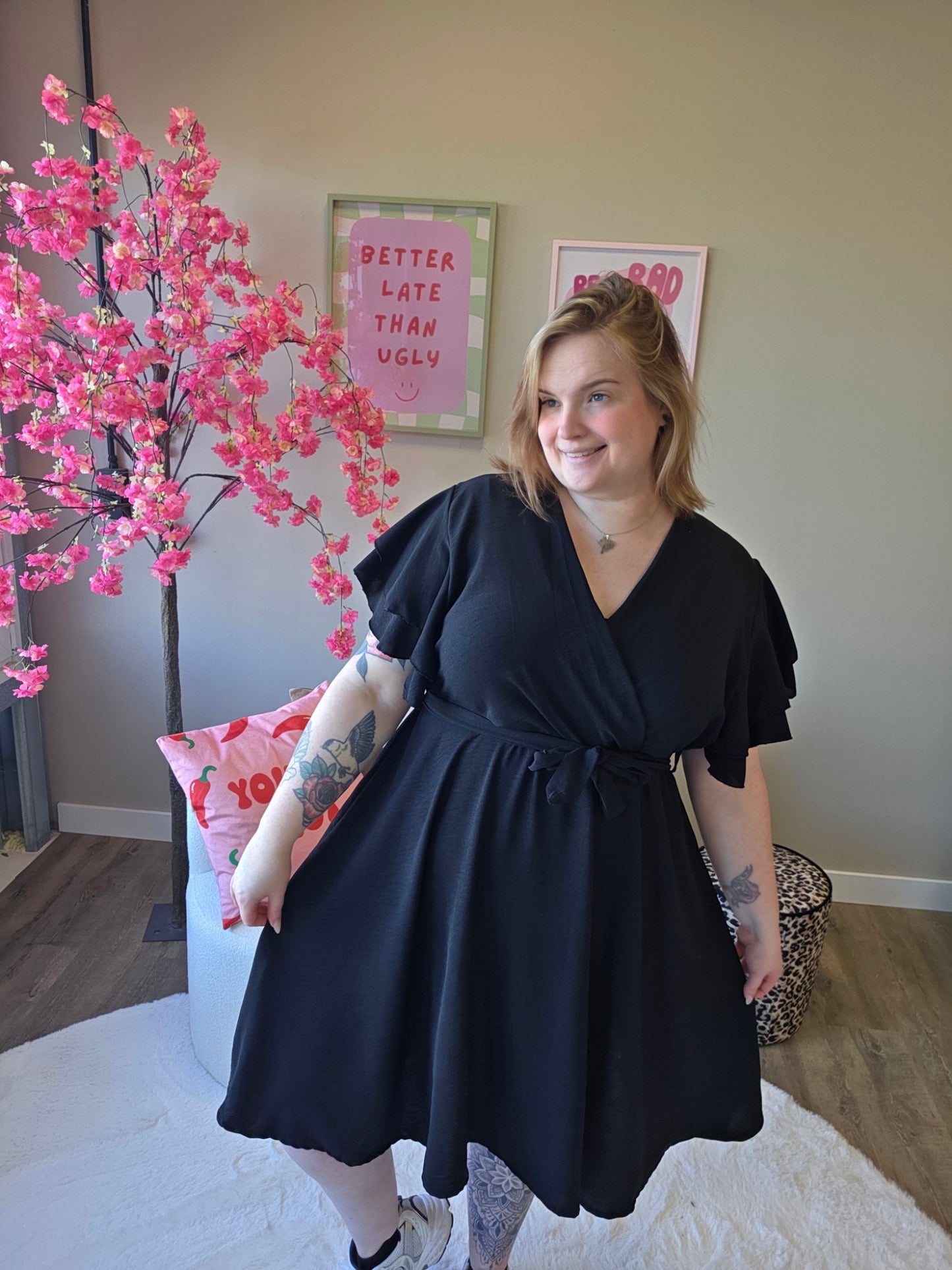 Sophie Short Dress (in 4 kleuren)