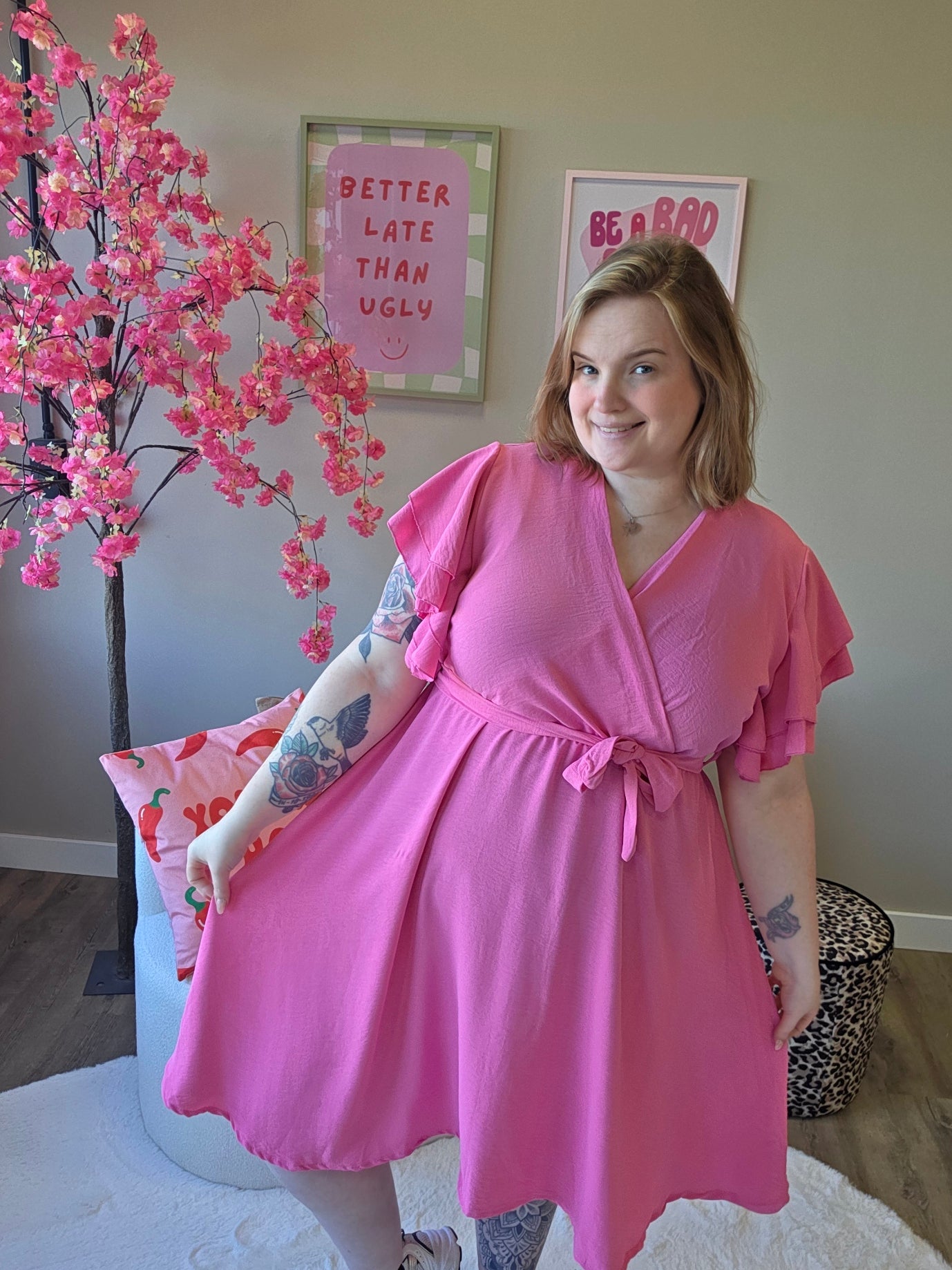 Sophie Short Dress (in 4 kleuren)