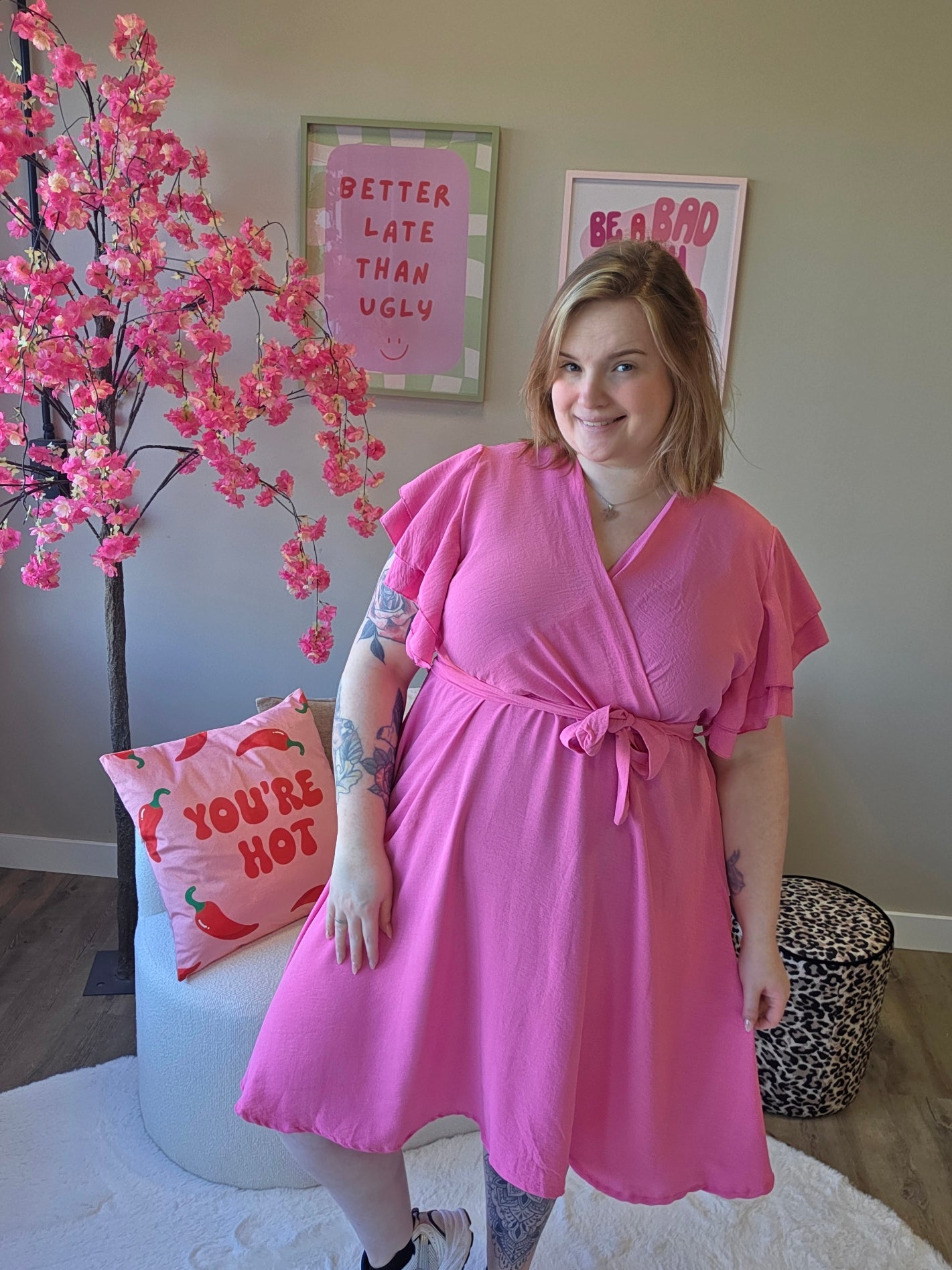 Sophie Short Dress (in 4 kleuren)