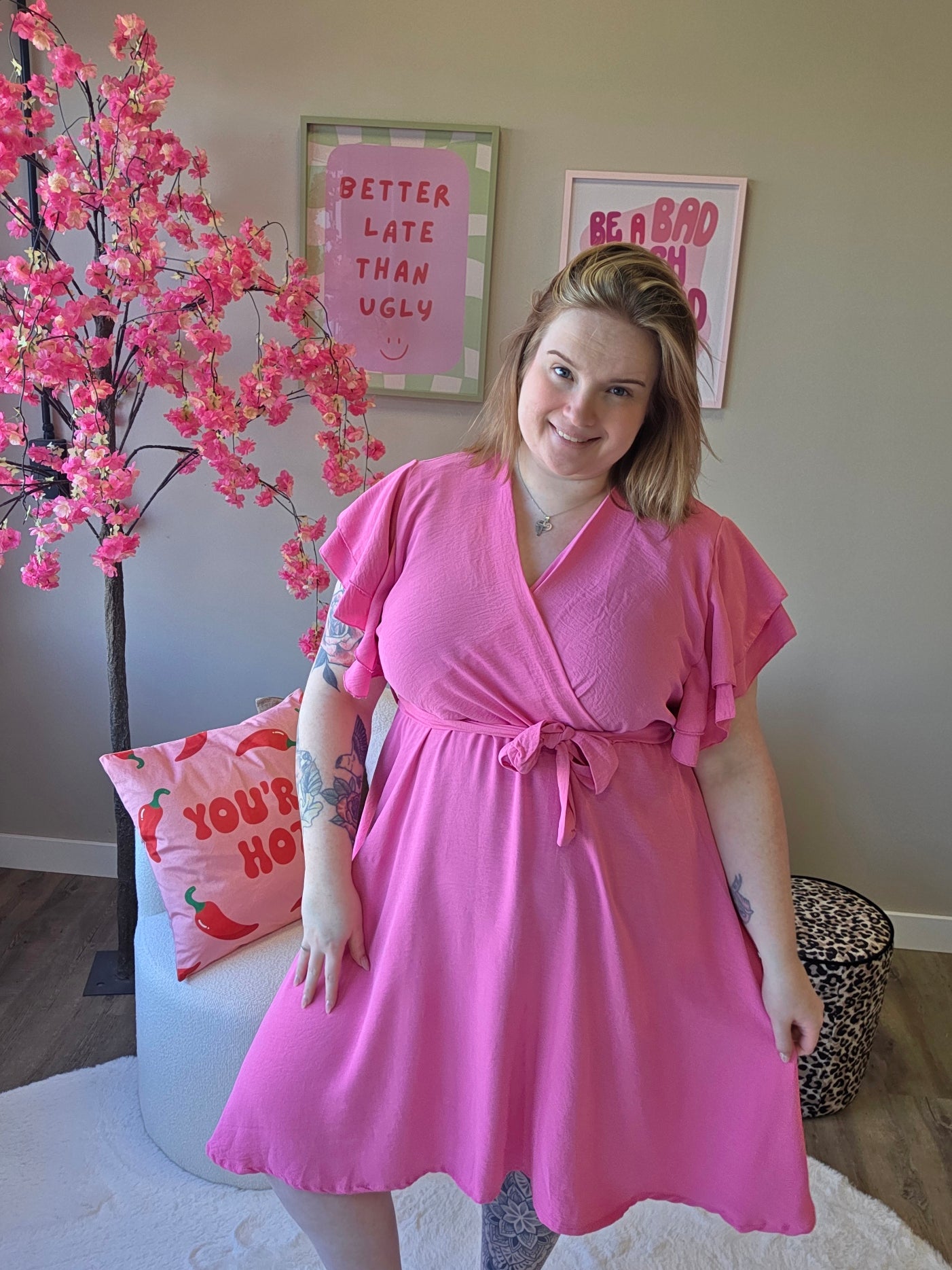 Sophie Short Dress (in 4 kleuren)