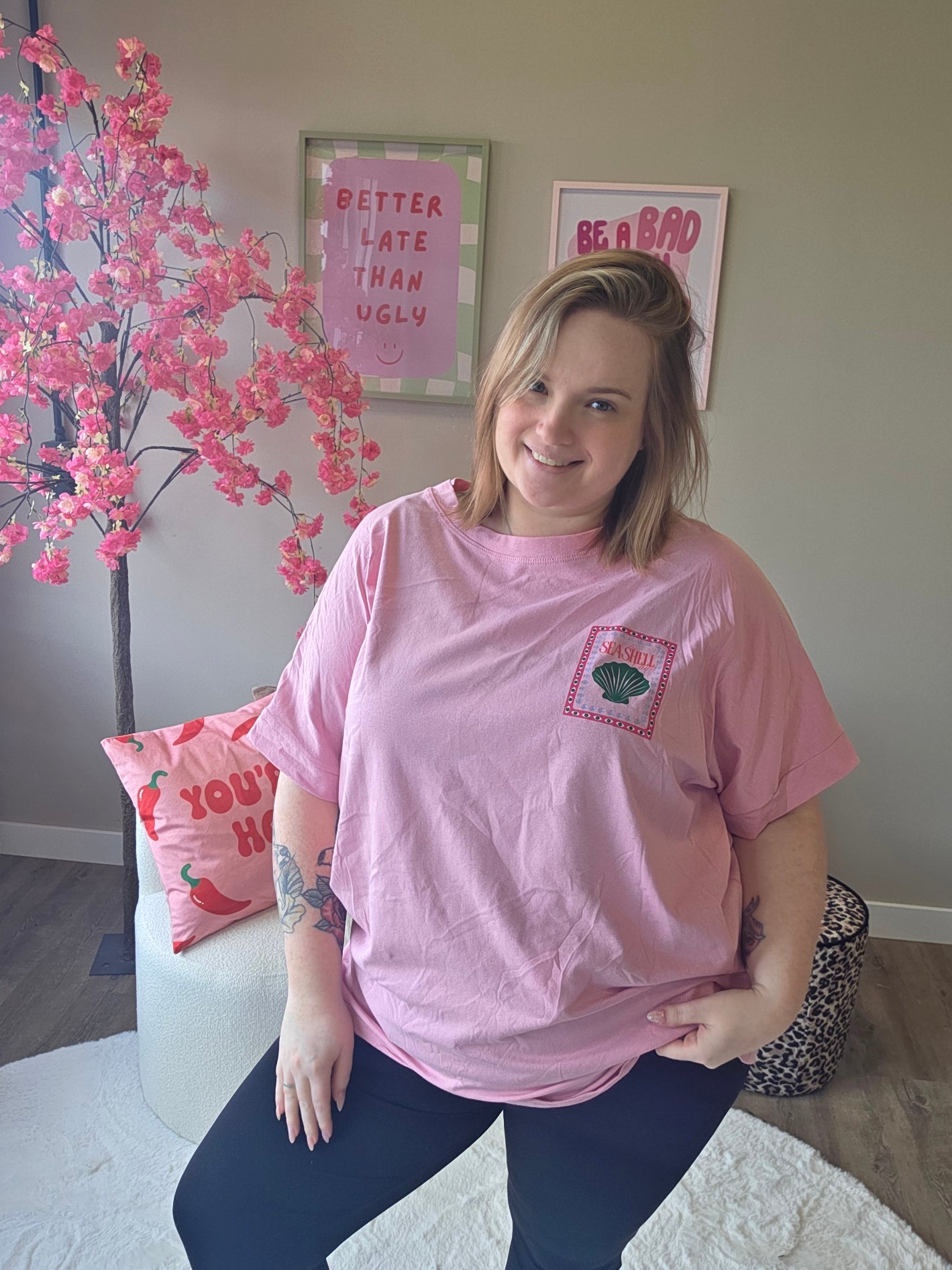 The Seashell Club Tee's (In 6 kleuren)