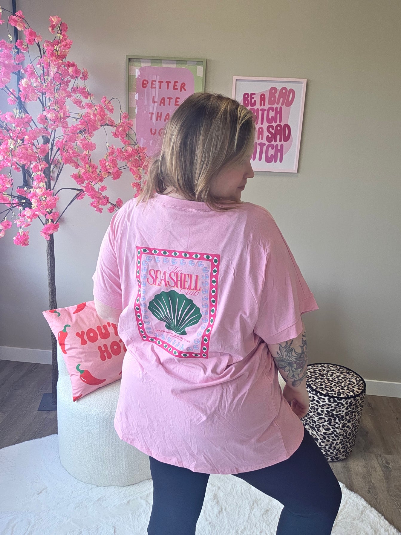 The Seashell Club Tee's (In 6 kleuren)