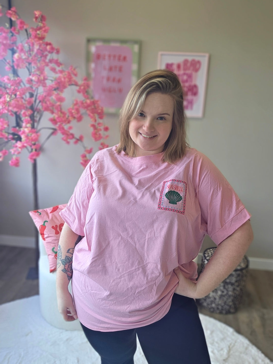 The Seashell Club Tee's (In 6 kleuren)