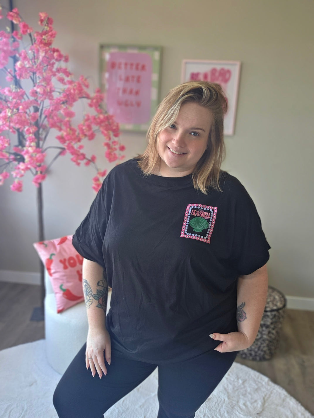 The Seashell Club Tee's (In 6 kleuren)