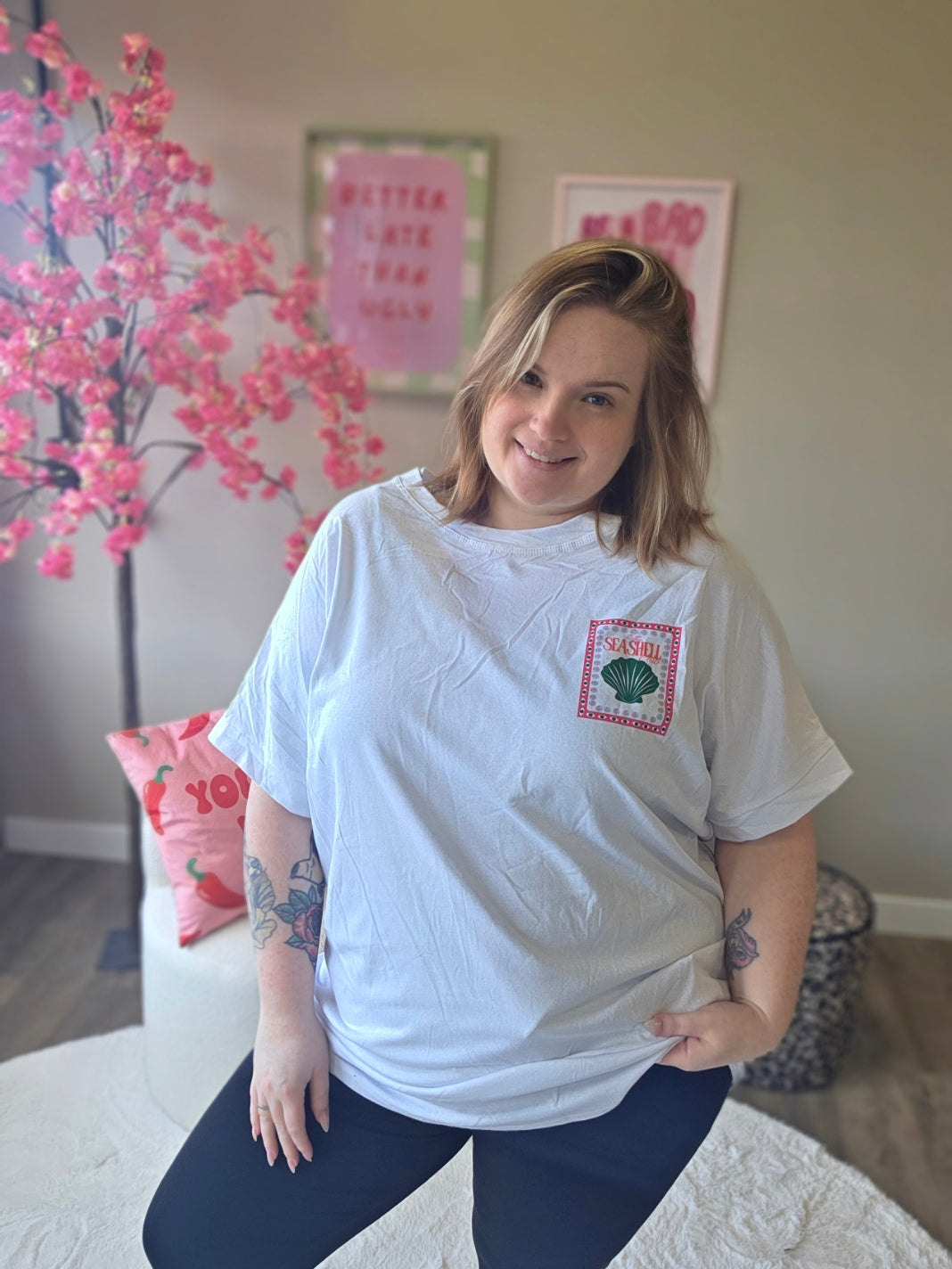 The Seashell Club Tee's (In 6 kleuren)