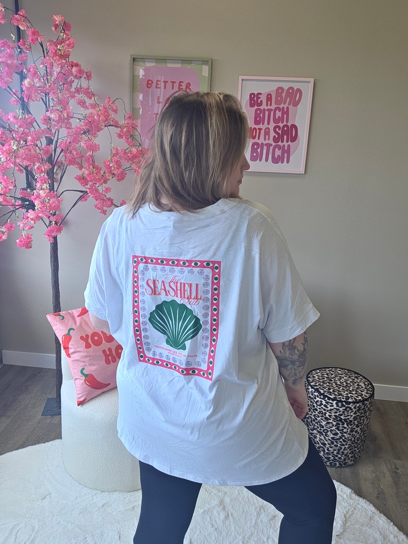 The Seashell Club Tee's (In 6 kleuren)