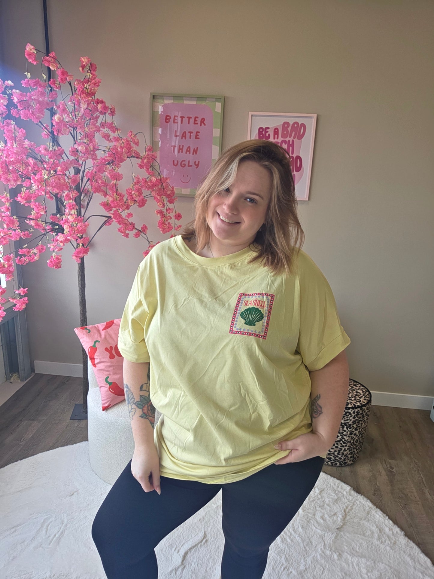 The Seashell Club Tee's (In 6 kleuren)