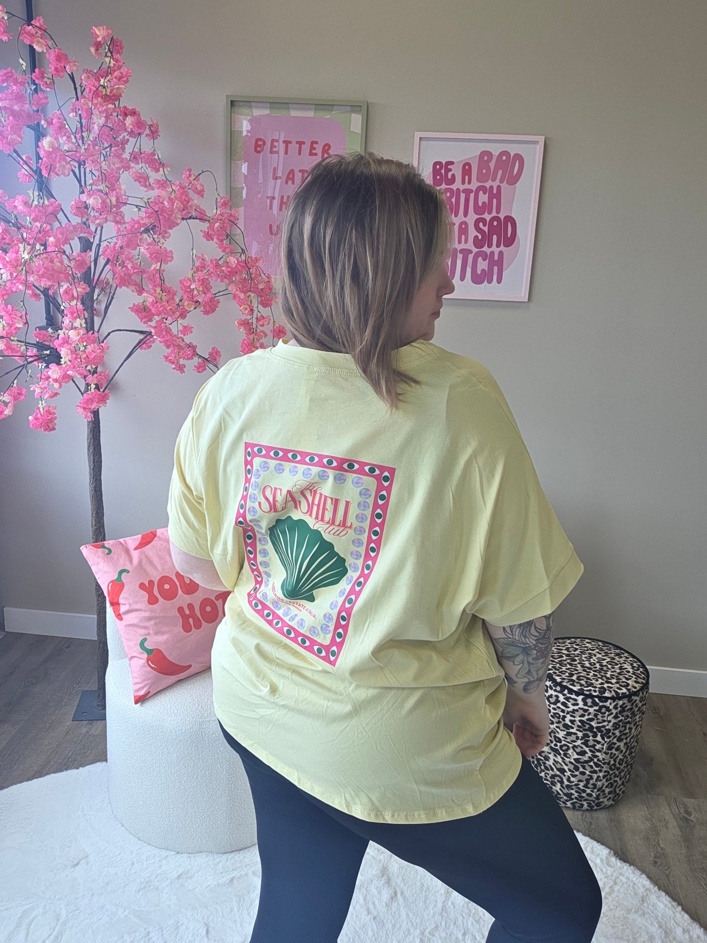 The Seashell Club Tee's (In 6 kleuren)