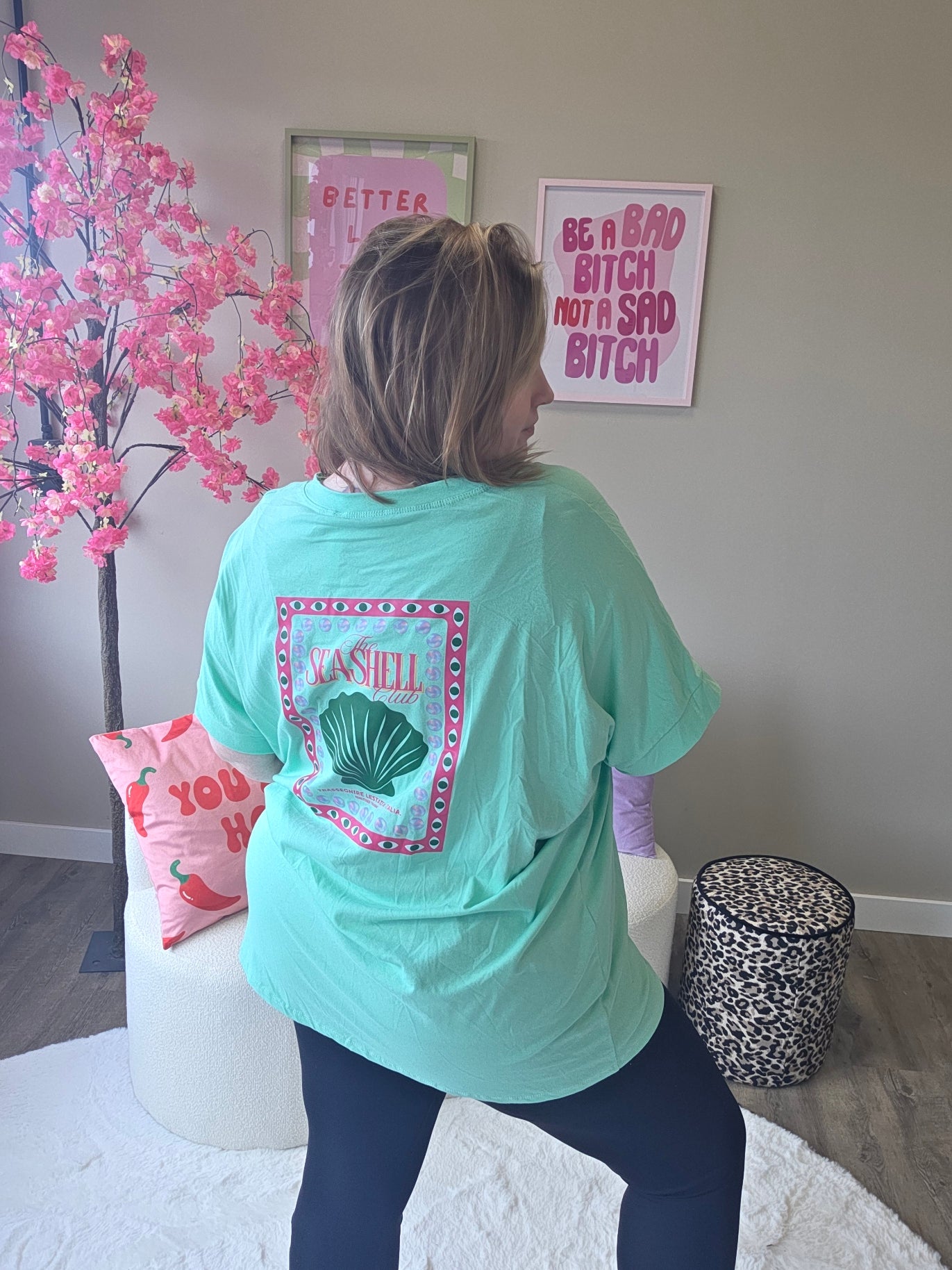 The Seashell Club Tee's (In 6 kleuren)