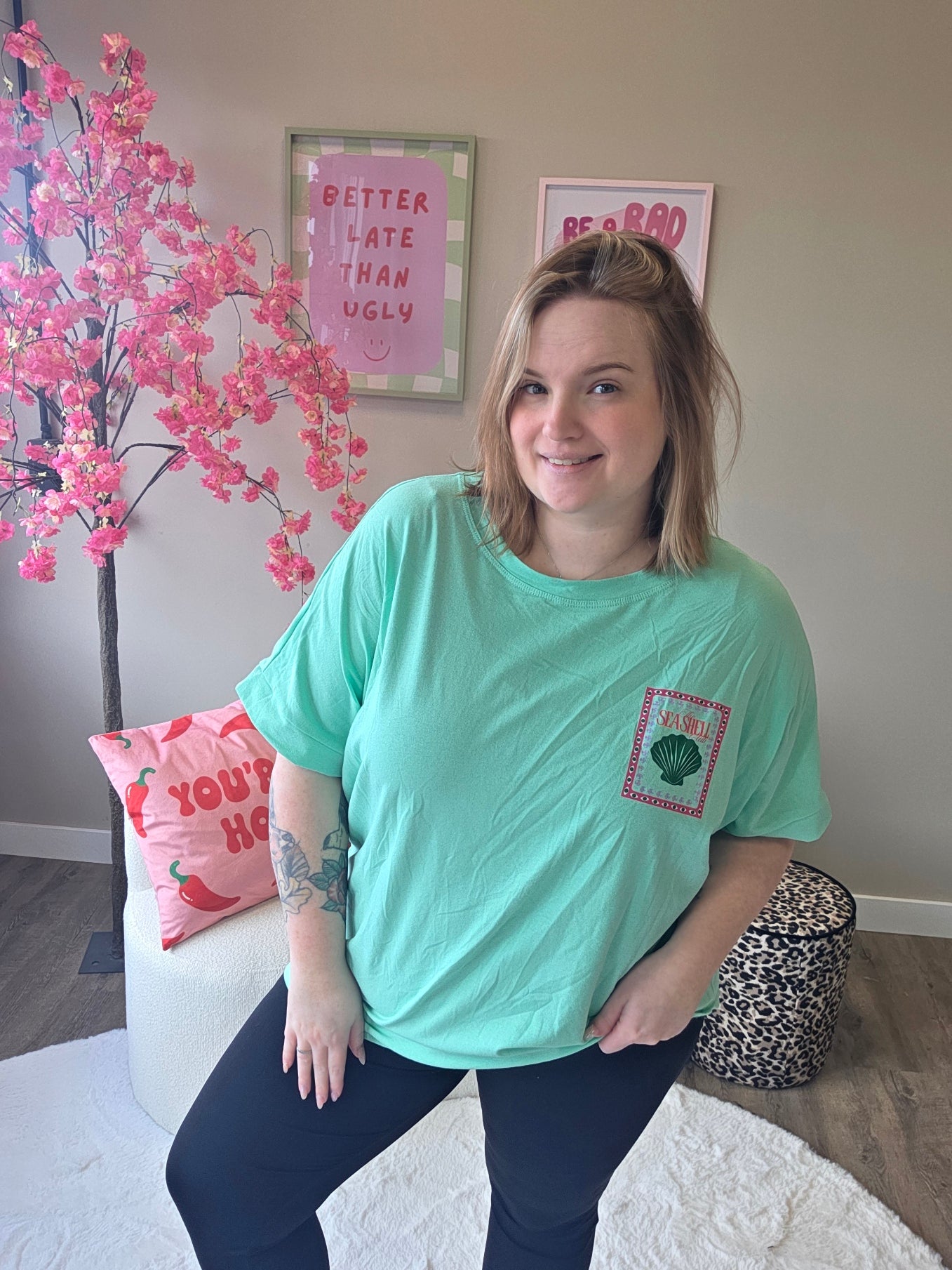 The Seashell Club Tee's (In 6 kleuren)