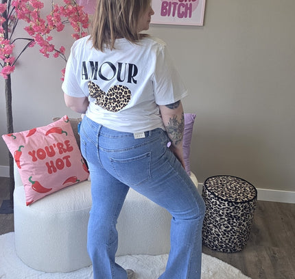 G-Smack glitter flair jeans |SM1083-4