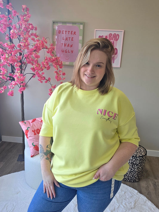 Everything Nice Tee's (In 5 kleuren)