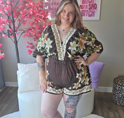 Flower Jumpsuit (In 2 kleuren)