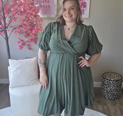 Puffy Dress (In 4 kleuren)