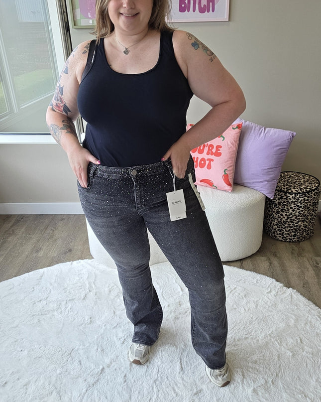G-Smack Grijze Flair Jeans (ZN236)