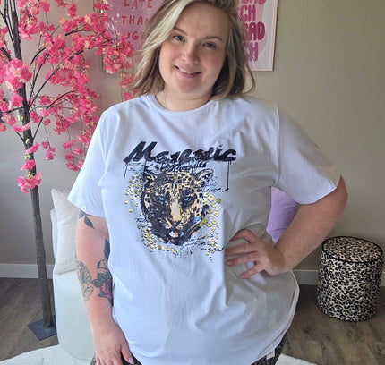 Leopard Tee's (In 3 kleuren)