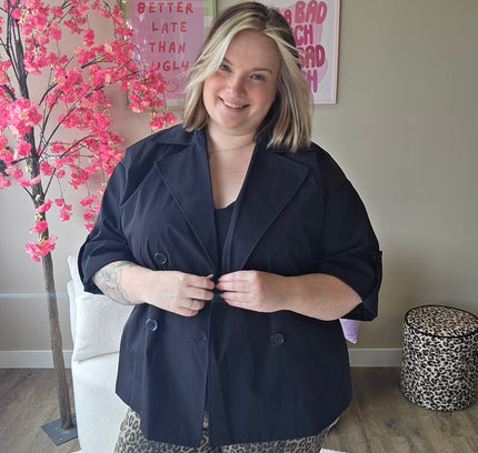 Trenchcoat Blazer (In 3 kleuren)