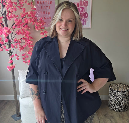 Trenchcoat Blazer (In 3 kleuren)