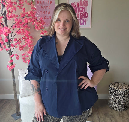 Trenchcoat Blazer (In 3 kleuren)