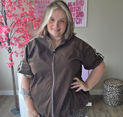 Short Sleave Bomber (In 2 kleuren)