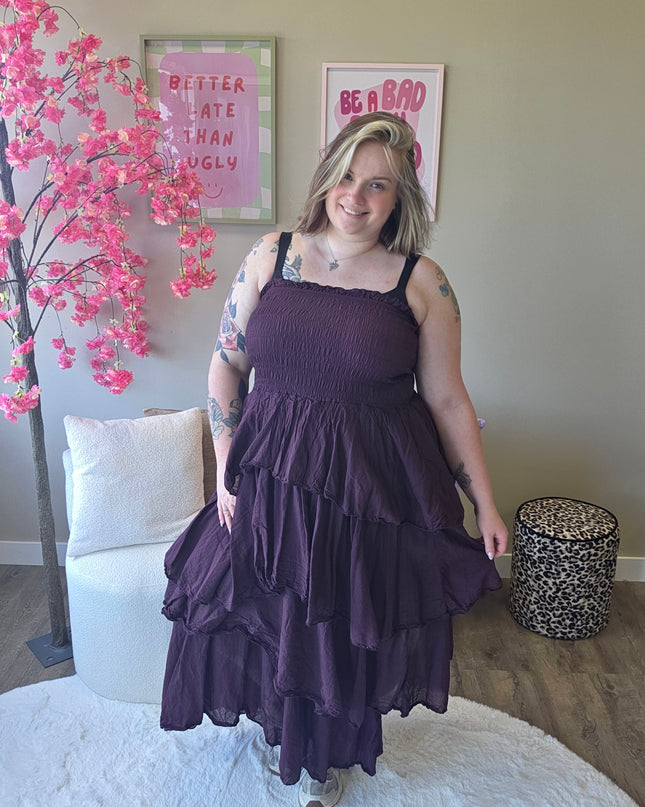 Basic Ruffle Dress (In 4 kleuren)