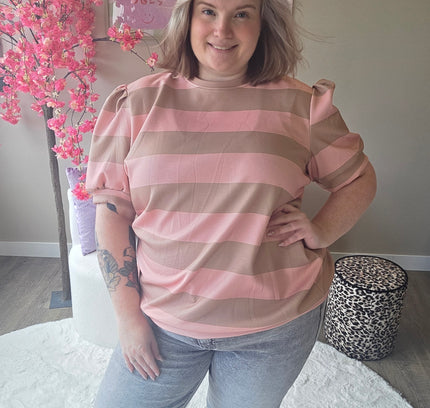 Pofmouw Streep Shirts (In 3 kleuren)