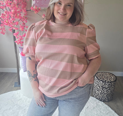 Pofmouw Streep Shirts (In 3 kleuren)