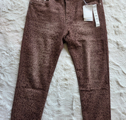 S-smack mom jeans panter bruin | ZN284