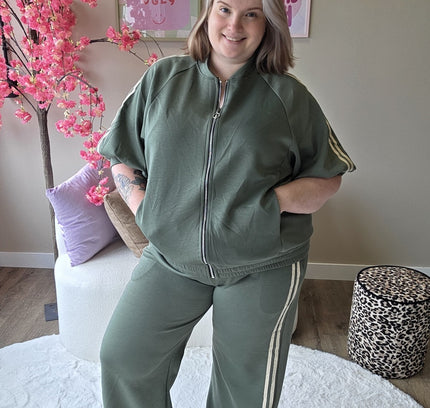 Pakken Met Sportstreep (In 5 kleuren)
