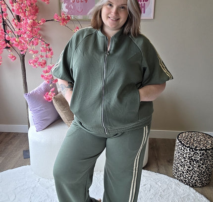 Pakken Met Sportstreep (In 5 kleuren)