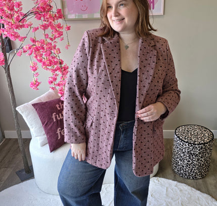 Hartjes Blazers (In 4 kleuren)