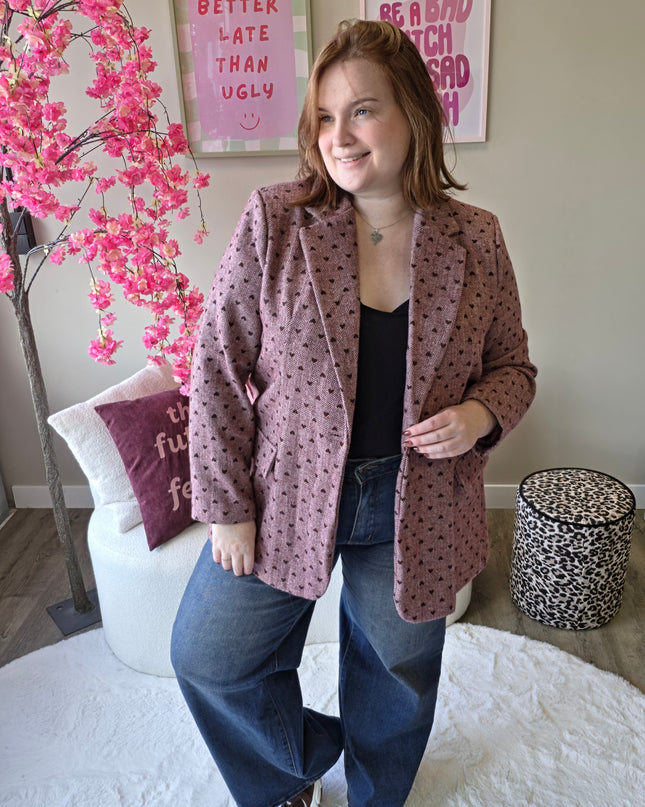 Hartjes Blazers (In 4 kleuren)