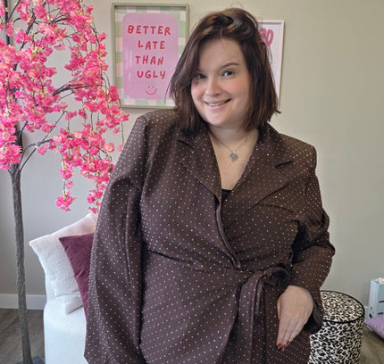 Glitter Wrap Blazers (In 2 kleuren)