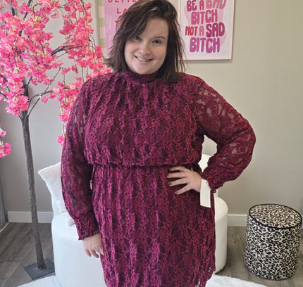 Lace dress (In 3 kleuren)
