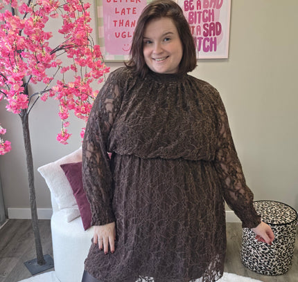 Lace dress (In 3 kleuren)