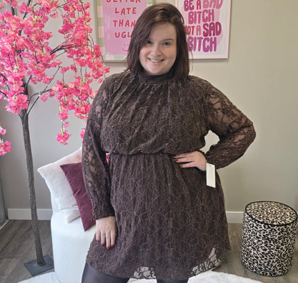 Lace dress (In 3 kleuren)