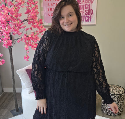Lace dress (In 3 kleuren)