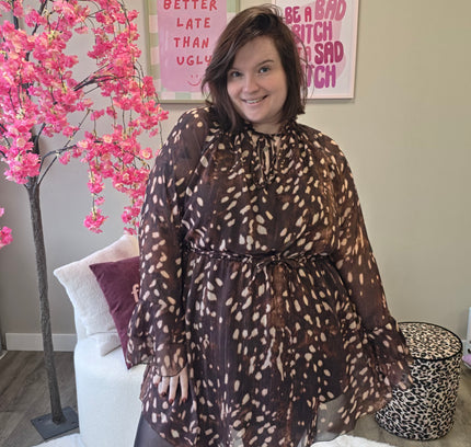 Bambi Mesh Jurk (In 3 kleuren)