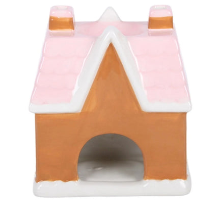 The cozy kerst box gingerbread house