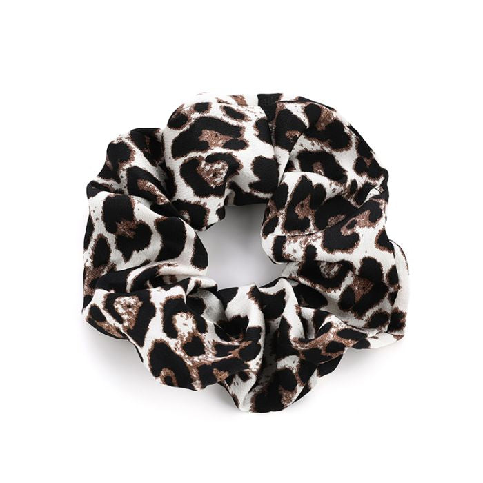 Haar Scrunchie Leopard Light