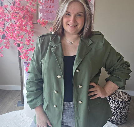 Button Blazer (In 5 kleuren)