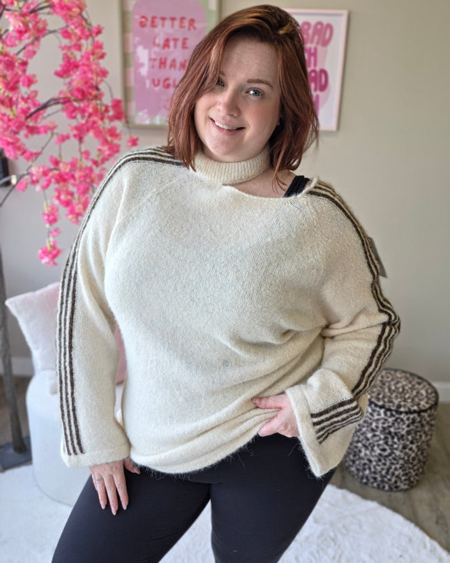 Semi Off-Shoulder Knits (In 2 kleuren)