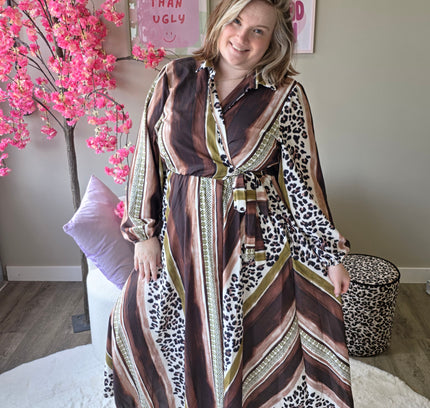 Wild Dream Wrap Dress (In 4 kleuren)