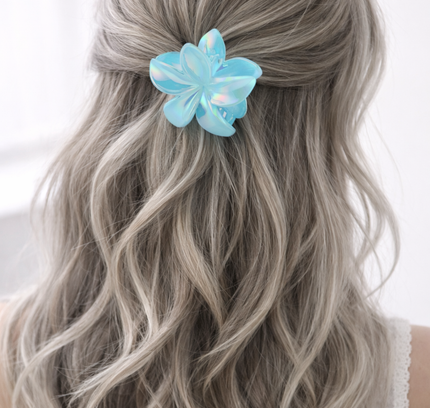 Haarklem Bloem Blauw