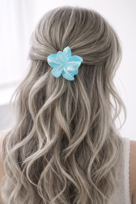 Haarklem Bloem Blauw