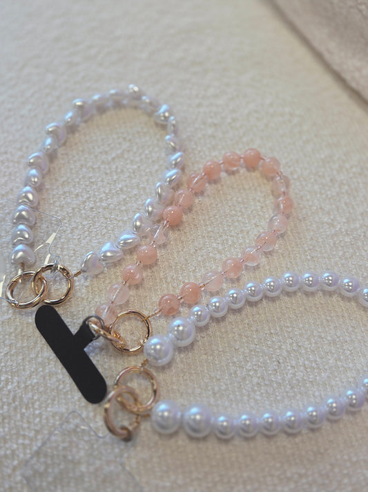 Telefoonkoord Pearls (In 3 vormen)
