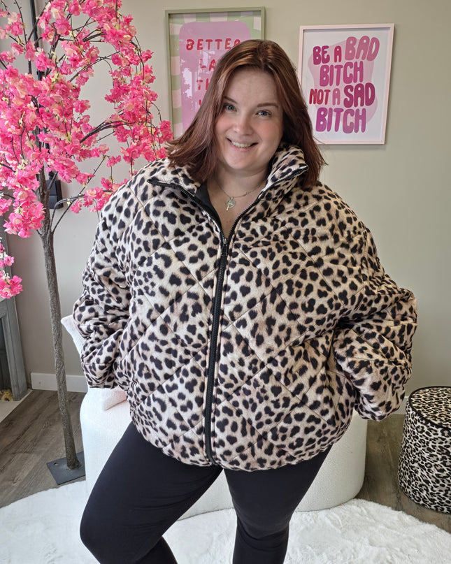 Panter Puffer Bomber (In 2 kleuren)