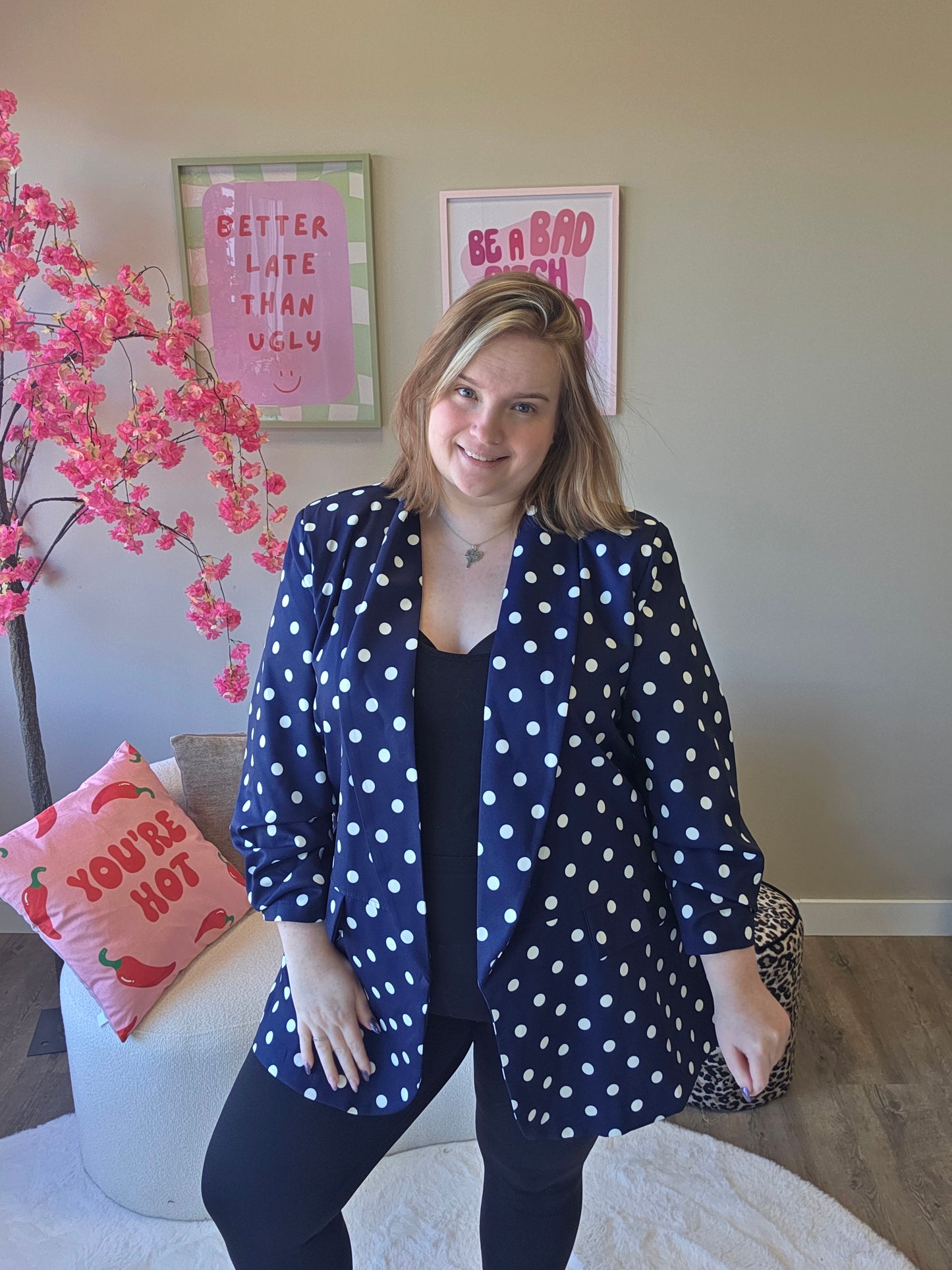 Aurelie Dot Blazers (in 4 kleuren)