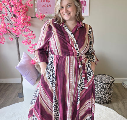 Wild Dream Wrap Dress (In 4 kleuren)
