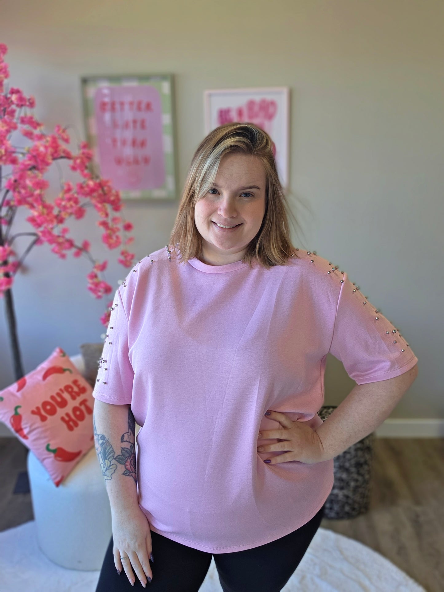Bolletjes T-Shirt (In 3 kleuren)